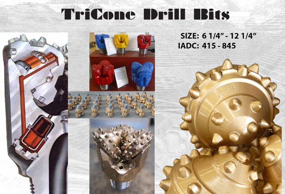 tricone drill bits